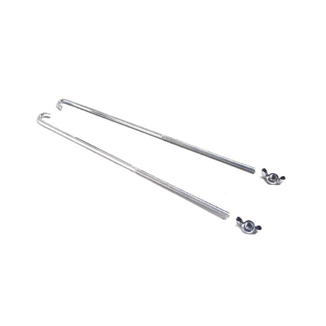 Braille 10810 Universal Battery Clamp 10" J-Hooks