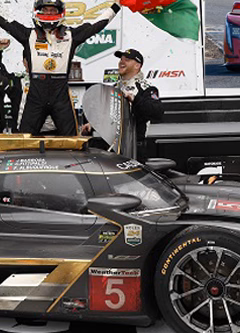 Rolex 24 @ Daytona Overall (1-2 Prototype) and GTLM class winners 1-2-3-4 powered by Braille Lithium