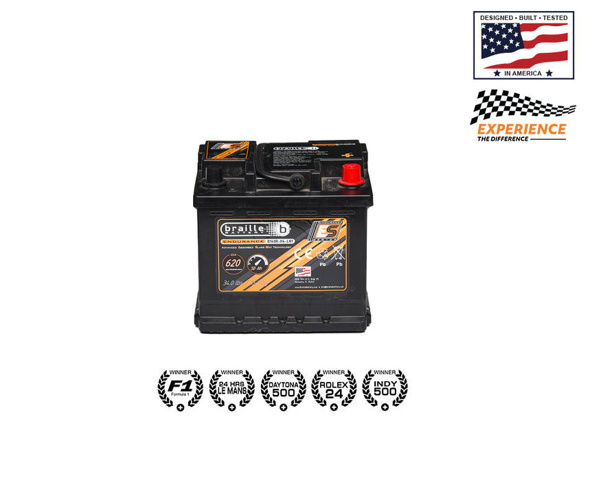 Braille Endurance AGM Battery Group Size 140P H4 LN1