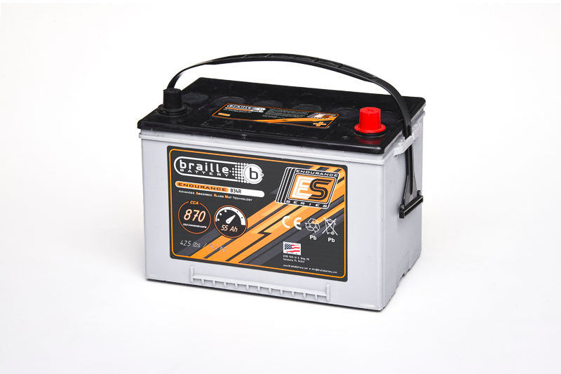 Braille Endurance AGM Battery Group Size 34R