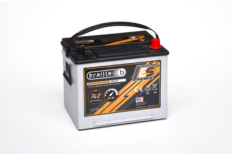 Braille Endurance AGM Battery Group Size 35 85