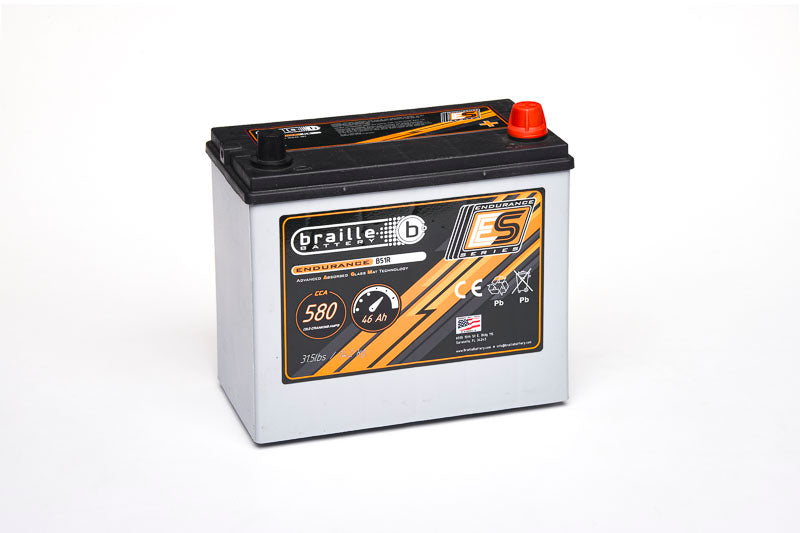 Braille Endurance AGM Battery Group Size 51R