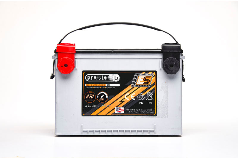 Braille Endurance AGM Battery Group Size 78