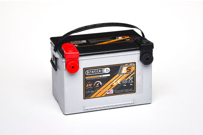 Braille Endurance AGM Battery Group Size 78