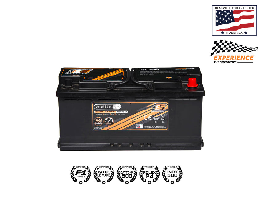 Braille Endurance AGM Battery Group Size 95R H9 L6