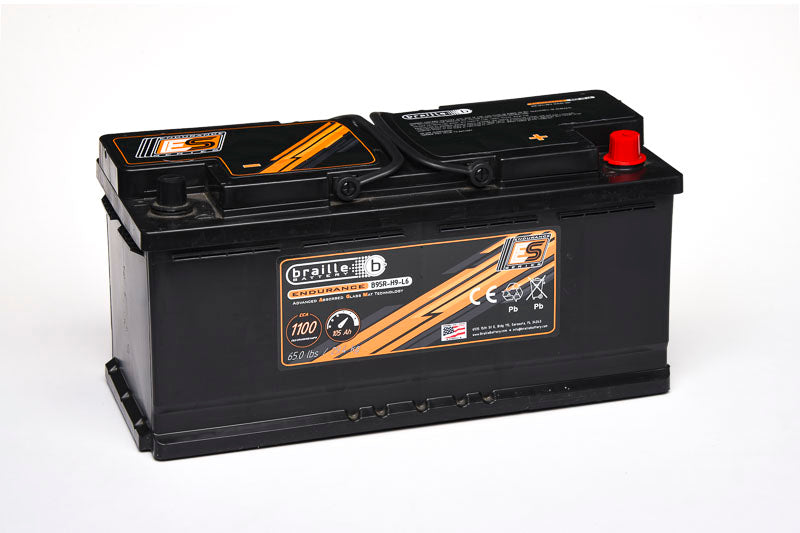 Braille Endurance AGM Battery Group Size 95R H9 L6