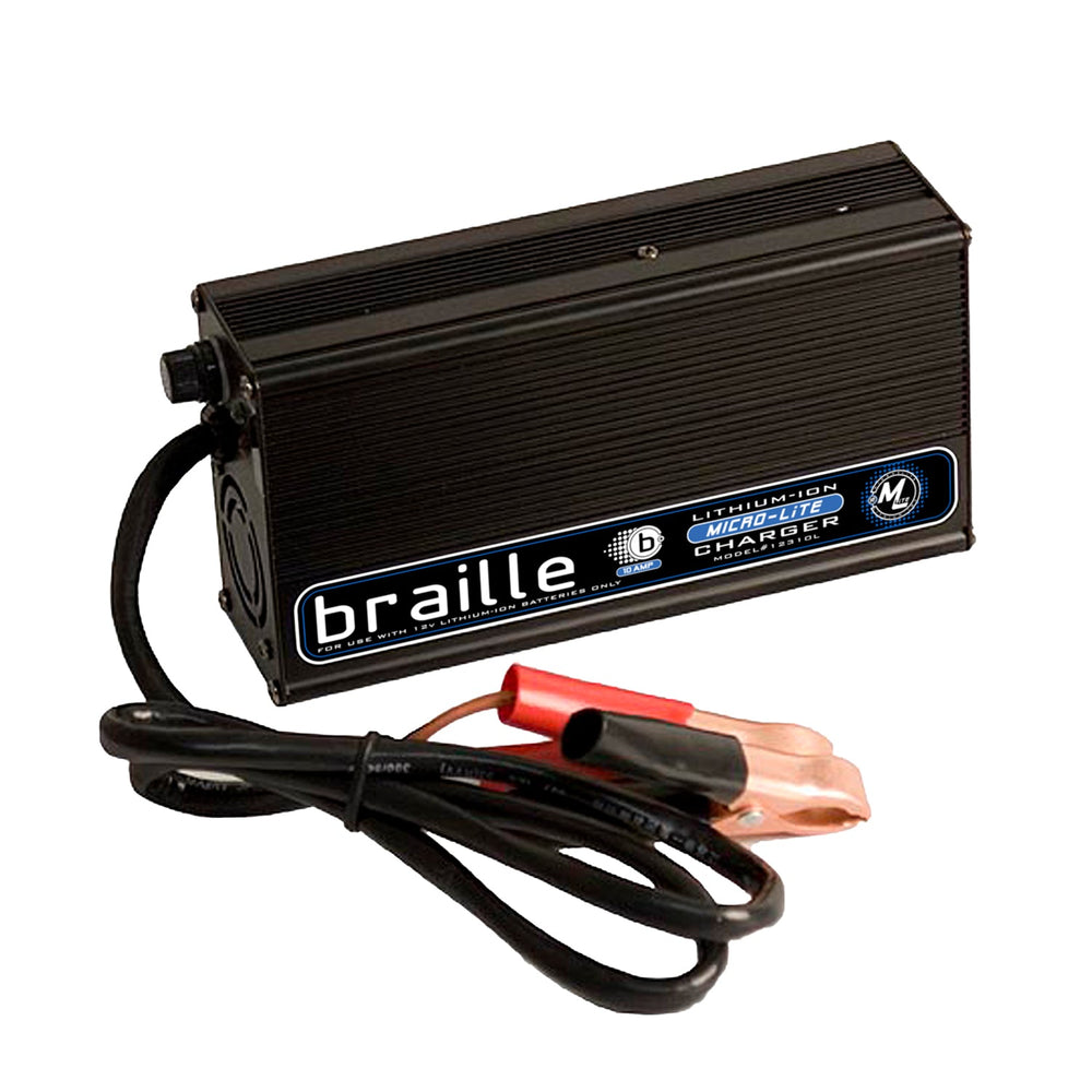 Braille 12310L 12v 10A Lithium Battery Charger