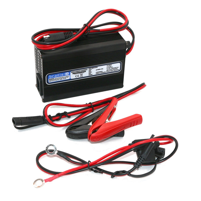 Braille 1236L Lithium 12v 6A Battery Charger / Maintainer