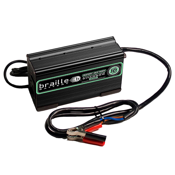 {DISCONTINUED} Braille 1636L Super 16v Lithium 6A Battery Charger