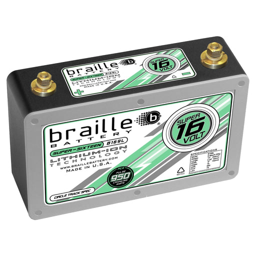 Braille B169L Super 16V Circle Track Lithium Battery